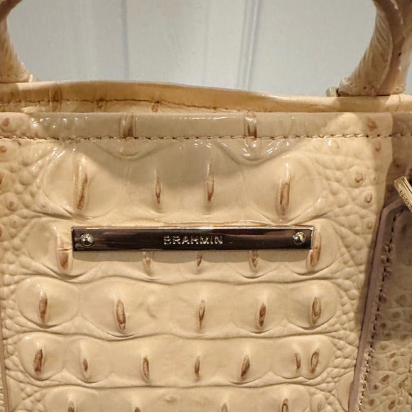 Brahmin Mini Arno Apricot Crandon 00364 - Picture 3 of 14